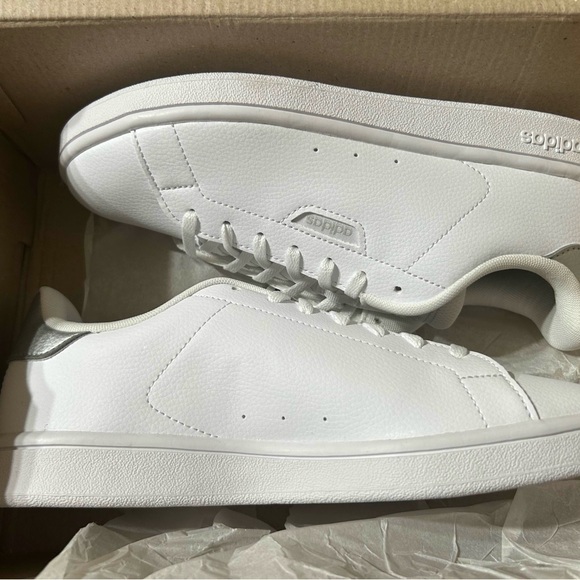 adidas • Women’s Urban Court Sneakers • White Leather • Size 7.5 - Picture 9 of 9